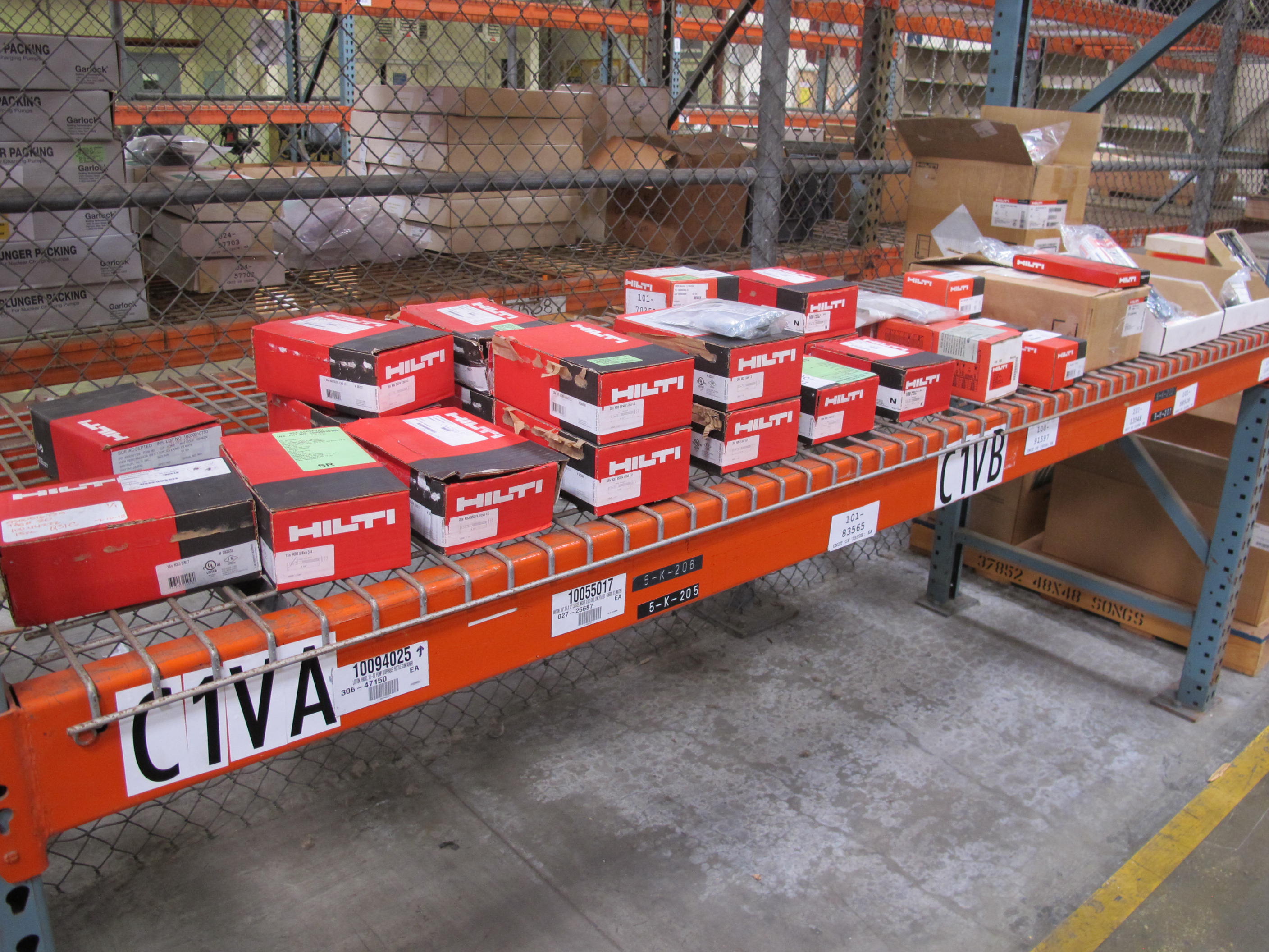 LOT TO INCLUDE: LARGE QUANTITY OF HILTI ANCHORS, EPOXY ADHESIVES, CONCRETE ADHESIVES, (5) HELICOIL MASTER THREAD REPAIR KITS. LOADING & HANDLING FEE $15-4211